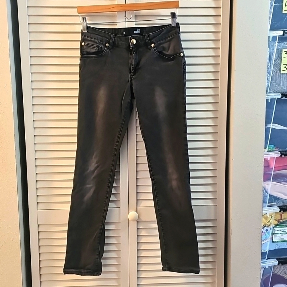 Women's Moschino Love jeans Color black, Size 27